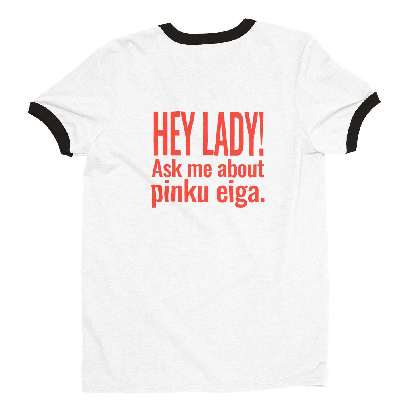"Pinku Lewis" Unisex Ringer T-shirt